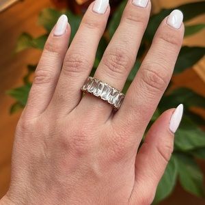 Beautiful cz diamond ring